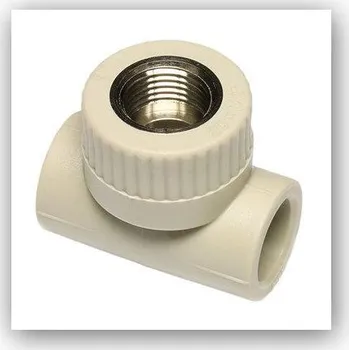 Vodovodní potrubí PPR T-kus s kovovým závitem vnitřním Wavin Ekoplastik Varianta: PPR T-kus s kovovým závitem vnitřním Wavin Ekoplastik 20x1/2"x20 mm