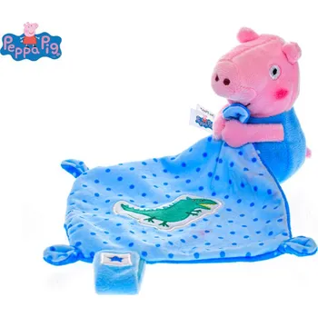 plyšák Peppa Pig Peppina usínáček 11cm plyšový modrý 0m+