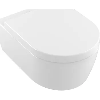Klozet Villeroy & Boch Avento Combi-Pack - SET Závěsné WC + sedátko SoftClosing, alpská bílá CeramicPlus 5656HRR1