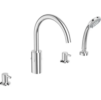 Vodovodní baterie Ideal Standard Ceraline - Vanová 4-otvorová baterie, chrom BC198AA