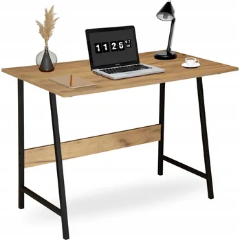Psací stůl Obdélníkový psací stůl LoftInspired Loftový nábytek 100 x 50 x 73,5 cm dub craft