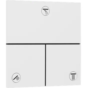 Vodovodní baterie Hansgrohe ShowerSelect Comfort E Ventil pod omítku pro 3 spotřebiče, matná bílá 15573700
