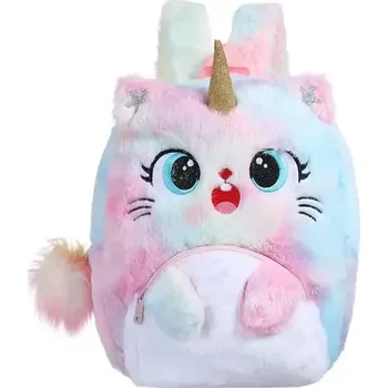 Dětský batoh Dívčí Plyšový batůžek Křeček multicolor