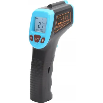 Domácí teploměr BEZDOTYKOVÝ LASEROVÝ TEPLOMĚR PYROMETR -50 +600 °C