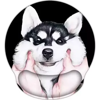 Podložka pod myš Huado ergonomická podložka pod myš Štěnátko Husky