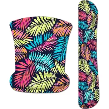 Podložka pod myš Huado Set podložka pod myš a zápěstí Palmové listy