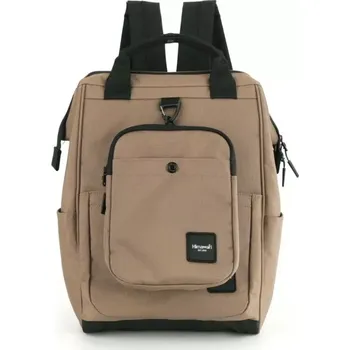 Městský batoh Himawari studentský batoh s taškou Baron Hnědý 18L