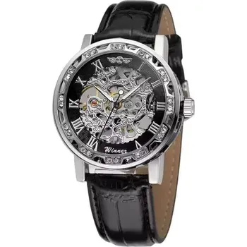 Hodinky Winner mechanické hodinky s ručním nátahem Stones WRM4S4LT