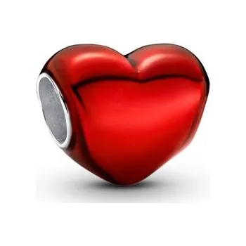 Přívěsek Přívěsek PANDORA Metalické červené srdce 793337C02