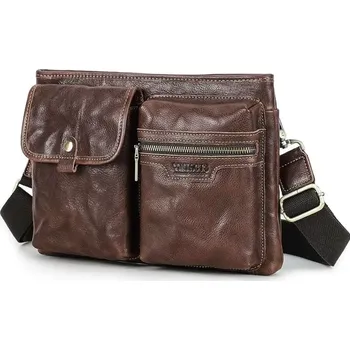 Contacts® pánská kožená taška Vintage Leland 4L