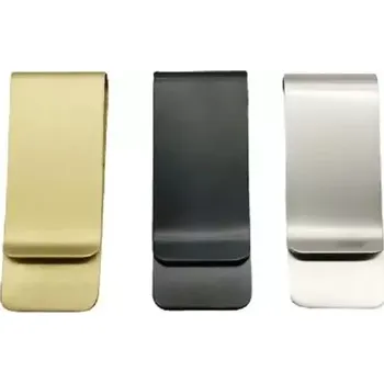 Peněženka Spona na peníze z chirurgické oceli Simple - Barva Zlatá