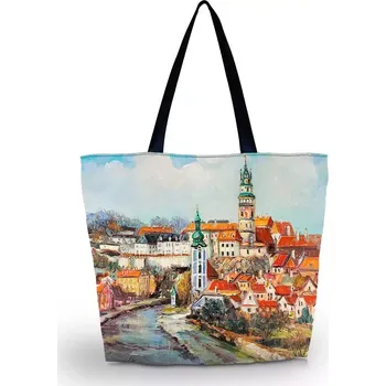 Plážová taška Huado nákupní a plážová taška - Český Krumlov