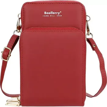 Peněženka Baellerry Dámská peněženka s popruhem Joyce MAROON