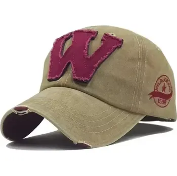 Kšiltovka Čepice s kšiltem Bavlněná Kšiltovka W Jokers Béžová