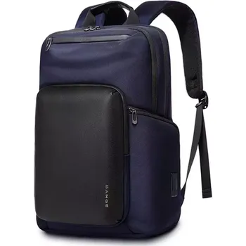 Městský batoh Bange elegantní studentský batoh s USB Araceli Modrý 29L