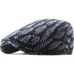 Pánská plochá bavlněná čepice bekovka Gendel Modrá