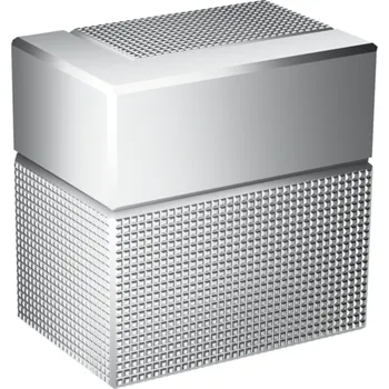 Vodovodní baterie AXOR Edge Uzavírací ventil s podomítkovou instalací - diamantový brus, chrom 46771000