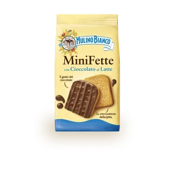Pečivo Mulino Bianco Mini Fette Biscottate Cioccolata al Latte 110g