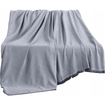 Obraz Přehoz Denizli Concept bavlna 170 cm x 240 cm šedý