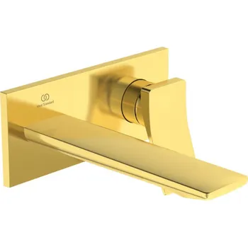 Vodovodní baterie Ideal Standard Conca - Umyvadlová baterie pod omítku, kartáčovaná zlatá A7371A2