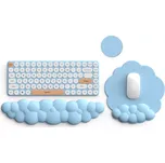 Huado ergonomický set podložka pod myš a zápěstí Modrý mráček