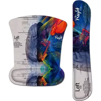 Podložka pod myš Huado Set podložka pod myš a zápěstí Lidský mozek