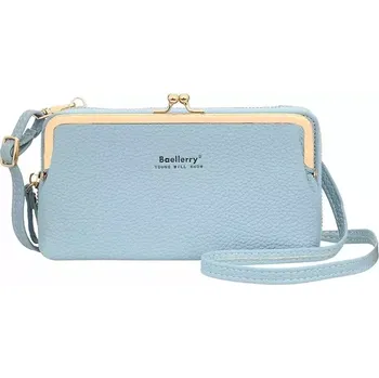 Peněženka Baellerry Dámská peněženka s popruhem Abby Modrá