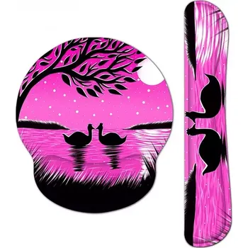 Podložka pod myš Huado Set podložka pod myš a zápěstí Romatic sunset