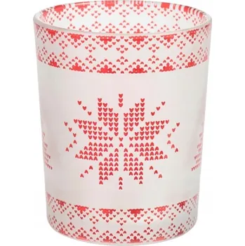 Svícen Svícen na čajovou svíčku Yankee Candle Red Nordic