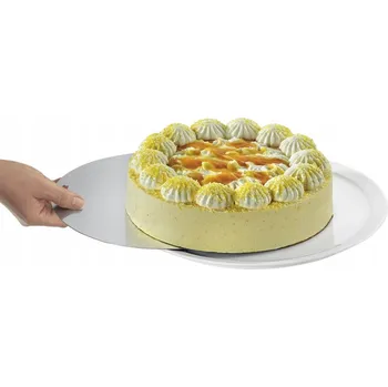 Kulatý tác na přenášení dortů KUCHENPROFI hliníkový, průměr 28 cm
