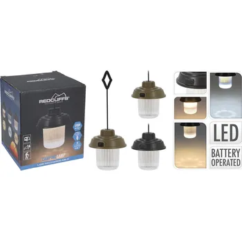 Svítilna svítilna kempingová 10,5x10,5cm 3,7V, USB nabíjecí, 3 režimy