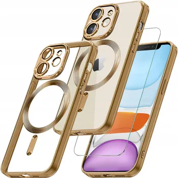 Pouzdro na mobilní telefon Zadní Kryt KrainaGSM pro Apple iPhone 11 zlatý