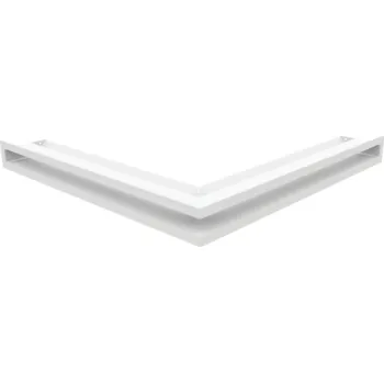KRATKI 560 x 560 x 60 Luft bílá SF krbová mřížka