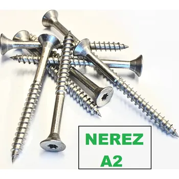 Vrut Univerzální vrut 5x40 NEREZ, část. závit, TX