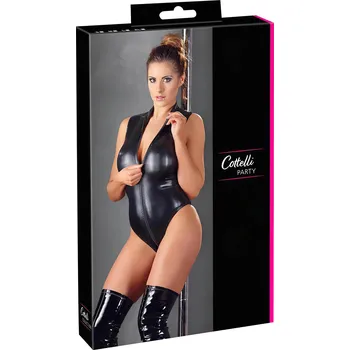 Dámské erotické body Cottelli - Party time - černé body