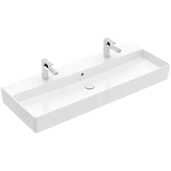 Umyvadlo Villeroy & Boch Memento 2.0 - Umyvadlo 1200x470 mm, s přepadem, alpská bílá 4A22C401
