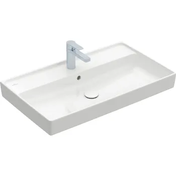 Umyvadlo Villeroy & Boch Collaro - Umyvadlo na skříňku 800x470 mm, s přepadem, alpská bílá 4A338001