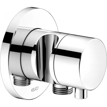 Vodovodní baterie Keuco Ixmo - Dvoucestný přepínací ventil pod omítku s napojením hadice a držákem sprchy, chrom 59556011201