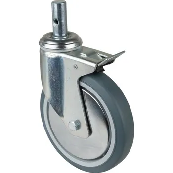 Kolečko Přístrojová kolečka na vyšší zatížení - otočná s brzdou MI-C122.A85.081