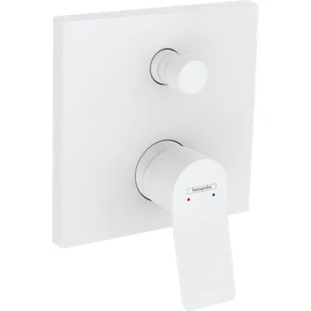 Vodovodní baterie Hansgrohe Vivenis Páková vanová baterie pod omítku, matná bílá 75415700