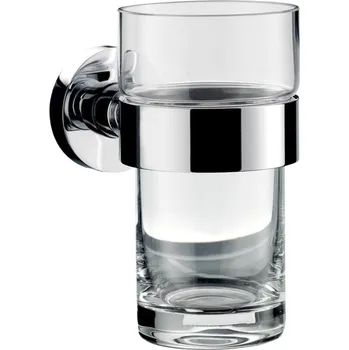 Nábytkové kování Emco Eposa - Křišťálová sklenice s držákem, chrom 082000101