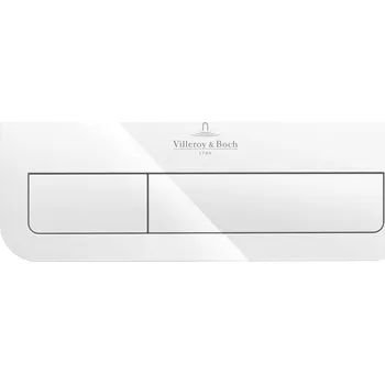 Klozet Villeroy & Boch ViConnect - Ovládací tlačítko k WC 200S, bílá lesklá 92249068