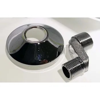 Vodovodní baterie FARIS Etážka + Rozeta k bateriím, chrom, 1 kus, GA T-2591