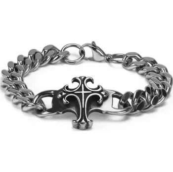 Náramek Náramek z chirurgické oceli Christ Cross