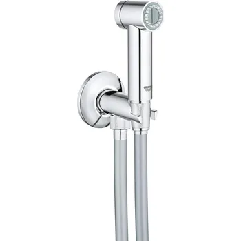Vodovodní baterie GROHE Sena Trigger Spray 35 - Nástěnný set s rohovým ventilem 1 proud, Chrom 26329000