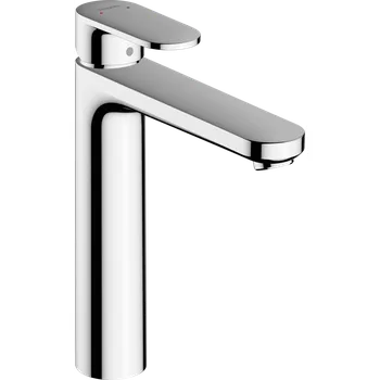 Vodovodní baterie Hansgrohe Vernis Blend Páková umyvadlová baterie 190 s kovovou odtokovou soupravou s táhlem, chrom 71581000