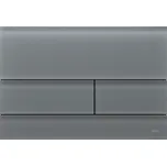 TECEsquare - Ovládací tlačítko pro WC, signálně šedé sklo 9240826