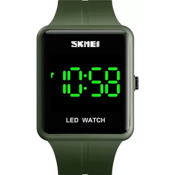 Hodinky Skmei 1541 LED hodinky Green Fusion Zelené