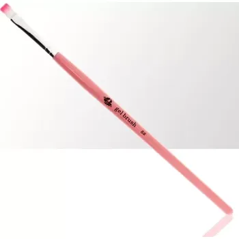 Paznokcie Štětec přírodní č. 8 na gel růžový