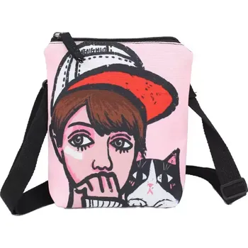 Kabelka Dámská menší crossbody taška Sad Day